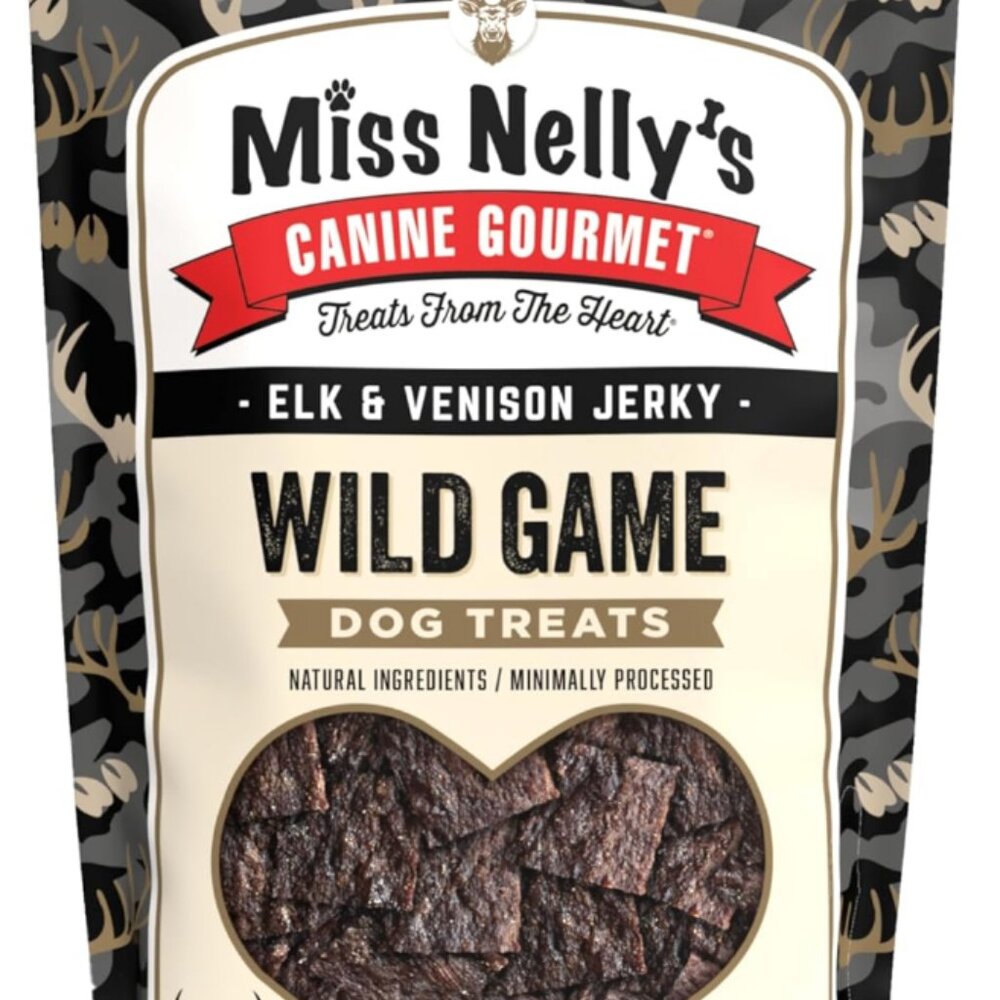 Miss Nelly's - Heart of The Wild – All Natural Elk & Venison Jerky Dog Treats